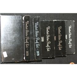 1978-S, 1979-S, 1980-S, 1981-S & 1982-S US Mint Proof Set; Lot of 5