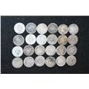 Image 1 : Barber One Dime; Various Dates & Conditions; Lot of 24