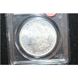 1881-S Silver Morgan $1; PCGS Graded MS63