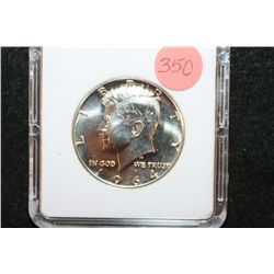 1964 Kennedy Half Dollar; MCPCG Graded PF64
