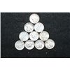 Image 2 : Mercury Dime; Various Dates & Conditions; Lot of 10; BU