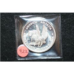 The International Silver Trade Unit Round; .999 Fine Silver 1 Oz.