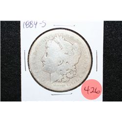 1884-S Silver Morgan $1