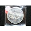 Image 2 : 1974 Letcher Mint Silver Round; .999 Fine Silver 1 Oz.