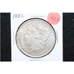 1882 Silver Morgan $1