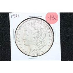 1921 Silver Morgan $1