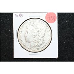 1883 Silver Morgan $1