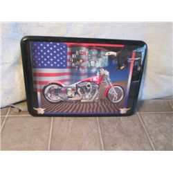 Gear Grinder Harley Davidson  Clock Plaque