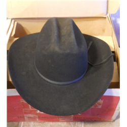 Black 7 1/4 Resistol Cowboy Hat