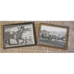 Black & White Derby Photo's~ Framed