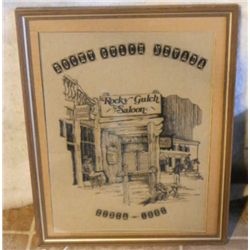 Rocky Gulch Saloon, Circa-1890