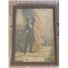 Image 1 : Abraham Lincoln Beside The American Flag