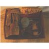 Image 1 : Box Lot Wagon Part, Liscence Plate, Coffee Kettle,