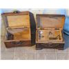 Image 2 : 2 Antique Wood Chinese Boxes