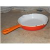 Image 1 : Le Creuset Made In France Orange Cast Iron Pan(16)