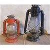 Image 1 : Small Red Deetz And Large Black Deetz Lanterns
