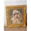 Image 1 : Young Lady Turn Of The Century Style Print