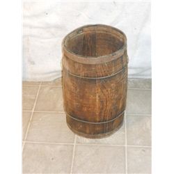 Small Wooden Barrel