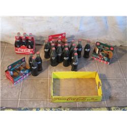 Cardboard Case Full Of 4 Six Packs Unopened Coca-