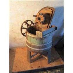 Possible Hoyt Mid 1800's  Wooden Washing Machine