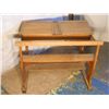 Image 4 : Antique Solid Wood School Desk Bench With