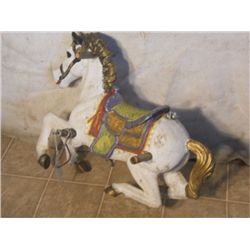 Plastic Carousel Horse Flexible Flyer