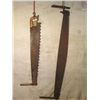 Image 1 : 5' & 3 1/2 ' Antique Handsaws