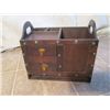Image 2 : Small Wood 2 Drawer 3 Cubby Box