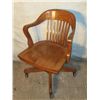 Image 1 : Solid Oak Rolling Marble & Shattuck Co. Office