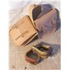 Image 3 : Leather Saddle Bag And Hide Wrapped Metal Stirrups