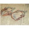 Image 2 : Pair Of Brown Leather Spurs