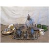 Image 2 : Silver Platter Tea/coffee Set