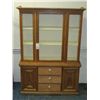 Image 1 : Bassett Furniture  Wood China Hutch