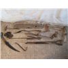 Image 1 : Antique Level, Hedgers, Hatchet, Loppers, Tree Saw