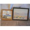 Image 1 : 2 Small Antique Watercolors