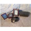 Image 2 : Matching Jewelry Case, Frame, And Clock, With A