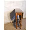 Image 1 : Drop Leaf Table With Small Single Drawer