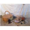 Image 1 : Toy Wood Duck, Binoculars, Candlestick Holder,