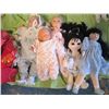 Image 1 : 3 Plastic Baby Dolls And 3 Handmade Dolls