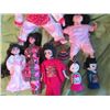 Image 3 : 7 Asian Porcelain, Wood And Plasic Dolls