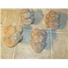 Image 2 : 4 Carved Wooden Frogs, One Opens In The Top