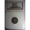 Image 1 : 1857 SEATED DIME NGC MS64, SUPER COLOR!
