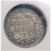 Image 3 : 1857 SEATED DIME NGC MS64, SUPER COLOR!