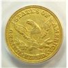 Image 3 : PCGS 1854-C $5 Gold Rare C mint Genuine Sharp XF/AU a few lit scrs.