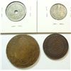 Image 2 : 4  Foreign coins  Brazil  1831B 40 reis  4128a--1908 40R
