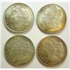 Image 1 : 4 1896 Morgan $ avg  MS63