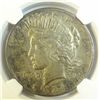 Image 2 : 1921 Peace $  NGC AU environ dmg