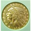 Image 2 : 1909  $5 Indian Gold    Nice AU/BU coin but not a 64 as NTC says