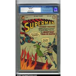 Superman #76 (DC, 1952). The first time Su...
