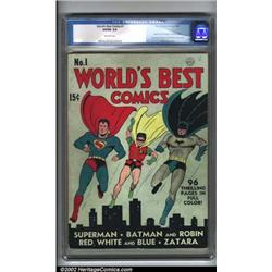 World's Best Comics #1 (DC, 1941). Born ou...